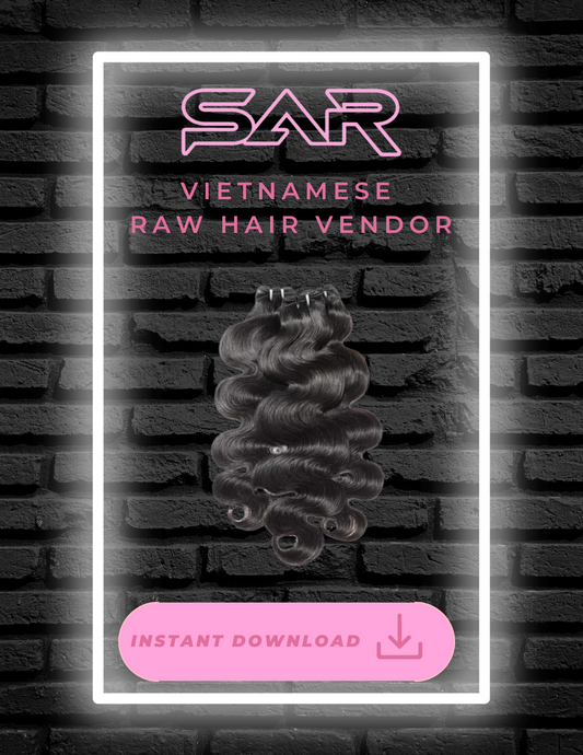 Vietnamese Raw Hair Vendor