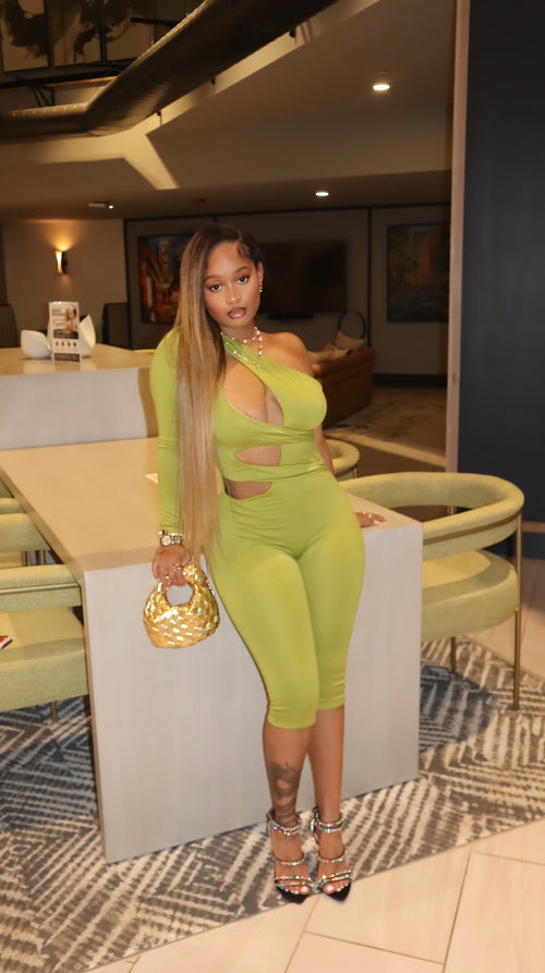Matcha Martini Jumpsuit